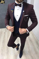 Men's 5 piece Tuxedo Suit Al Hudaibiya