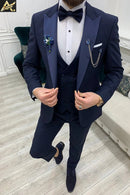 Men's 5 piece Tuxedo Suit Al Hudaibiya