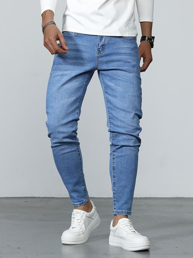 Original Denim Jeans Pant For Men And Boys Slim Fit Causal Use - Stay Stylish With Original Slim Fit Denim Jeans