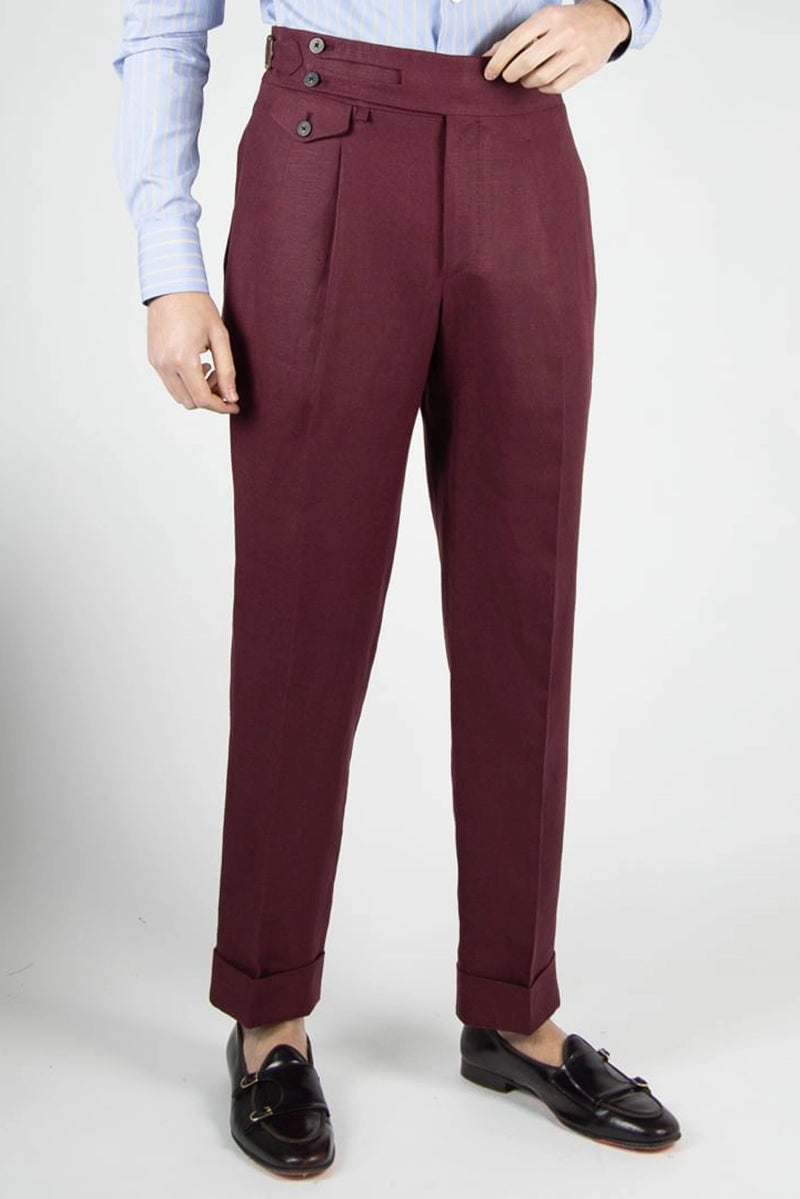 Two Buttoned Gurkha Trousers Al Hudaibiya