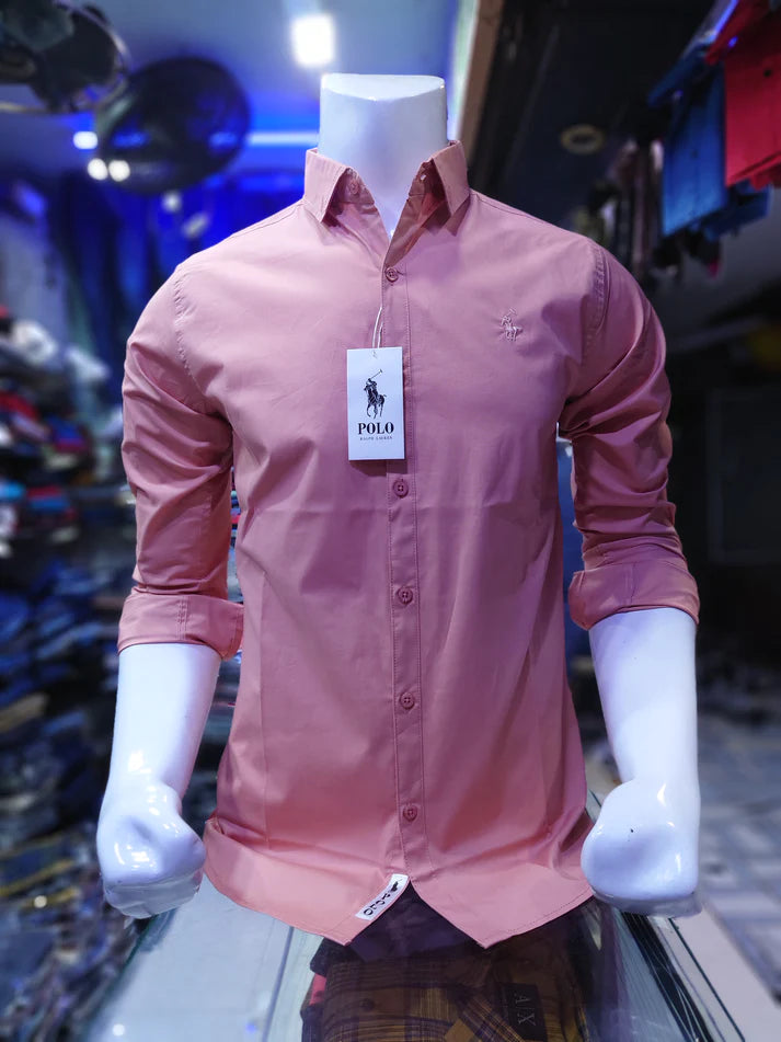 Plain Stretchable Shirt