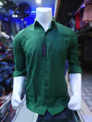 Plain Stretchable Shirt Al Hudaibiya