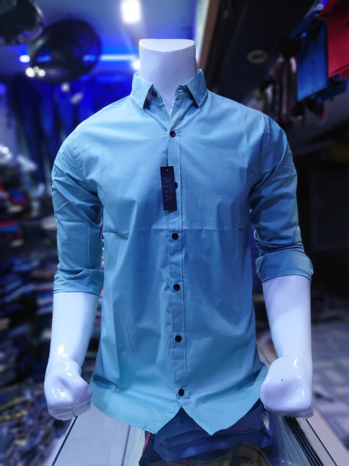 Plain Stretchable Shirt