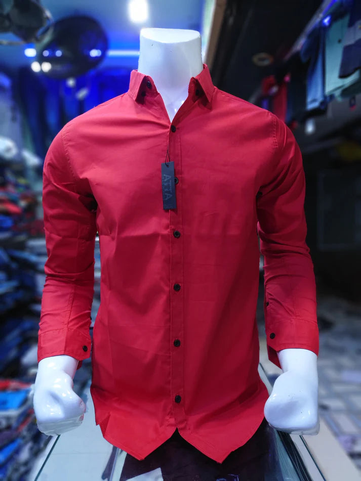 Plain Stretchable Shirt