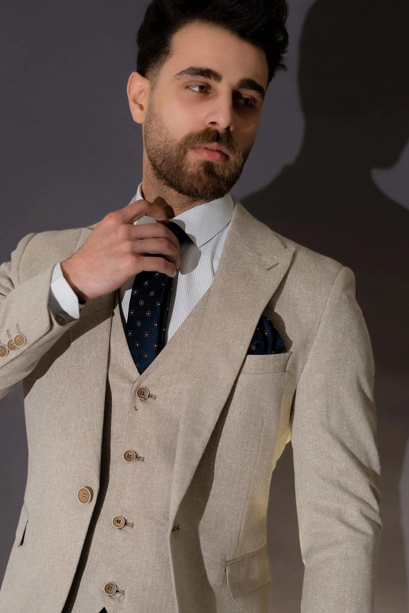 3 Piece Suit for Men's | Al Hudaibiya