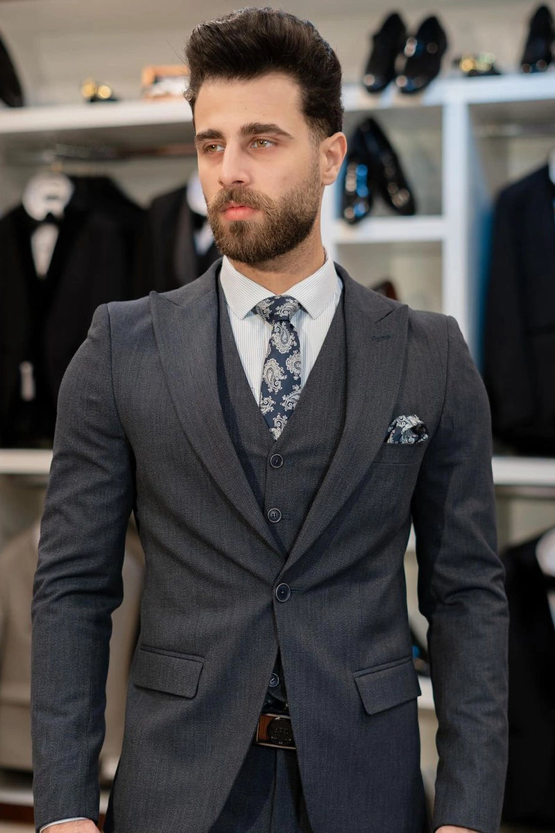 3 Piece Suit for Men's | Al Hudaibiya Al Hudaibiya