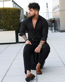 Cotton Shirt With Dress Pant Al Hudaibiya