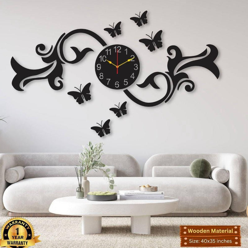 Classy Bell Wall Clock - Al Hudaibiyaa Al Hudaibiya