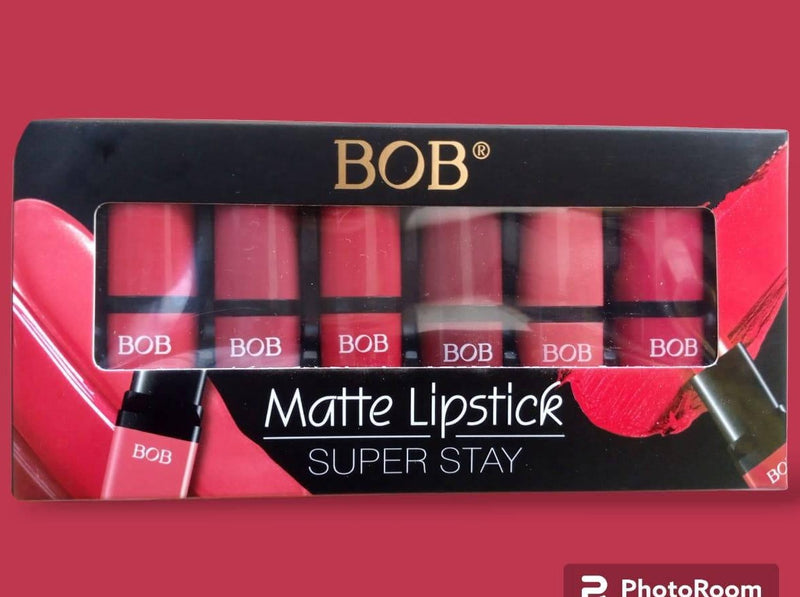6 in 1 Matte Lipstick Set