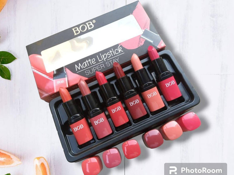 6 in 1 Matte Lipstick Set