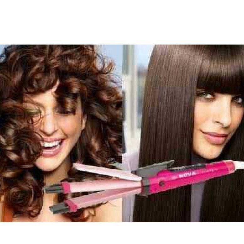 2 in1 Hair Straightner and Curler-KE Nova 2009 Hair Straightner