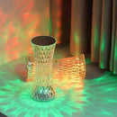 16 Colors LED Crystal Table Lamp Al Hudaibiya