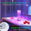 16 Colors LED Crystal Table Lamp Al Hudaibiya