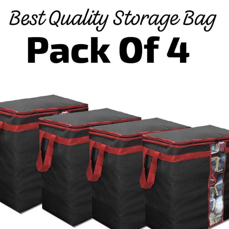 4 Pcs Best Quality Storage Bags Al Hudaibiya