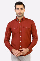 Casual Double Pocket Shirt Al Hudaibiya