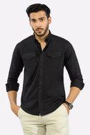 Casual Double Pocket Shirt Al Hudaibiya