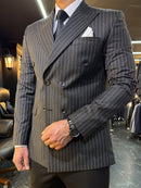 Double Breasted Blazer Al Hudaibiya