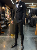3 Piece Tuxedo Suit for Men's Al Hudaibiya