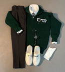 Quarter Zip Sweater 3PC Outfit Al Hudaibiya