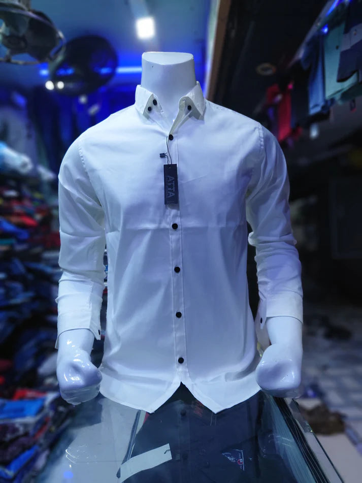 Plain Stretchable Shirt