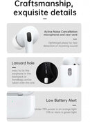 Apple AirPods Pro (2nd Generation) Wireless Ear Buds with USB-C Charging, Up to 2X More Active Noise Cancelling Bluetooth Headphones, Transparency Mode, Adaptive Audio, Personalized Spatial Audio Al Hudaibiya
