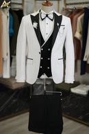 Men's 5 piece  Tuxedo Suit Al Hudaibiya