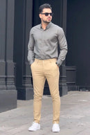 Dress Shirt with Cotton Pant - Al Hudaibiya