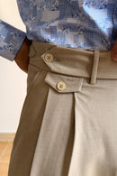 Double Buckel with Single Button Gurkha Trouser