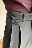 Double Buckel with Single Button Gurkha Trouser Al Hudaibiya