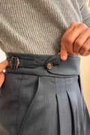 Double Buckel with Single Button Gurkha Trouser Al Hudaibiya