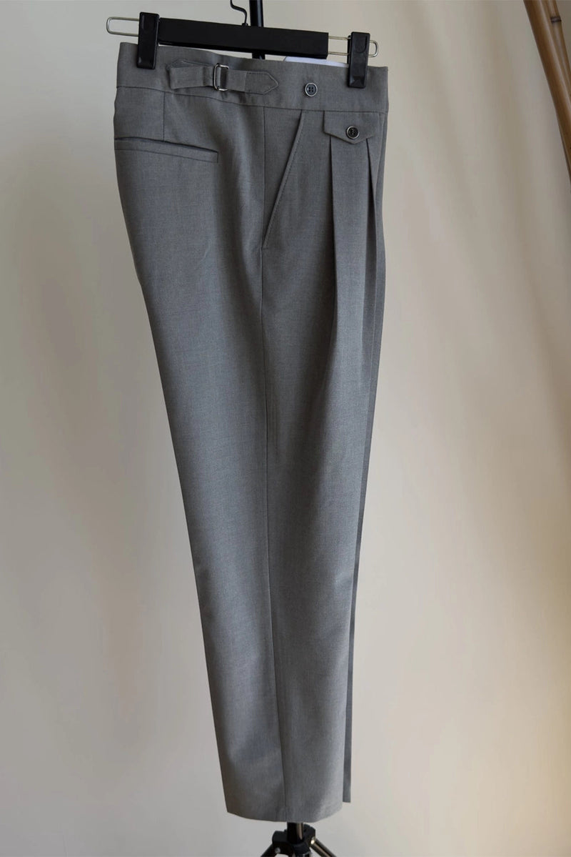 Double Buckel with Single Button Gurkha Trouser Al Hudaibiya