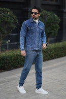 Men's Denim Jacket Al Hudaibiya