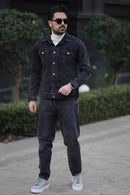 Men's Denim Jacket Al Hudaibiya
