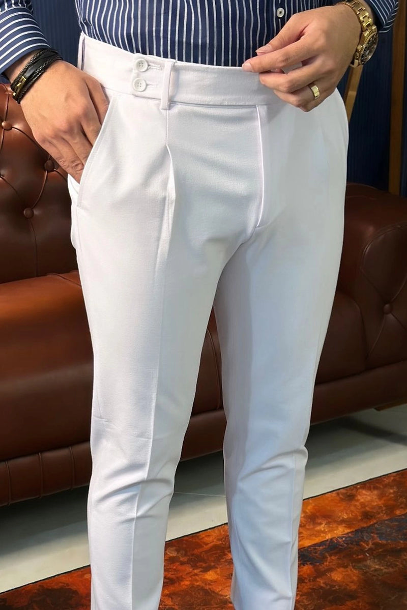 Two Buttoned Gurkha Trousers Al Hudaibiya