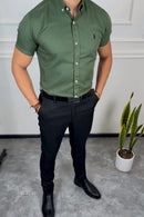 Polo Shirt with Cotton Pant - Al Hudaibiya