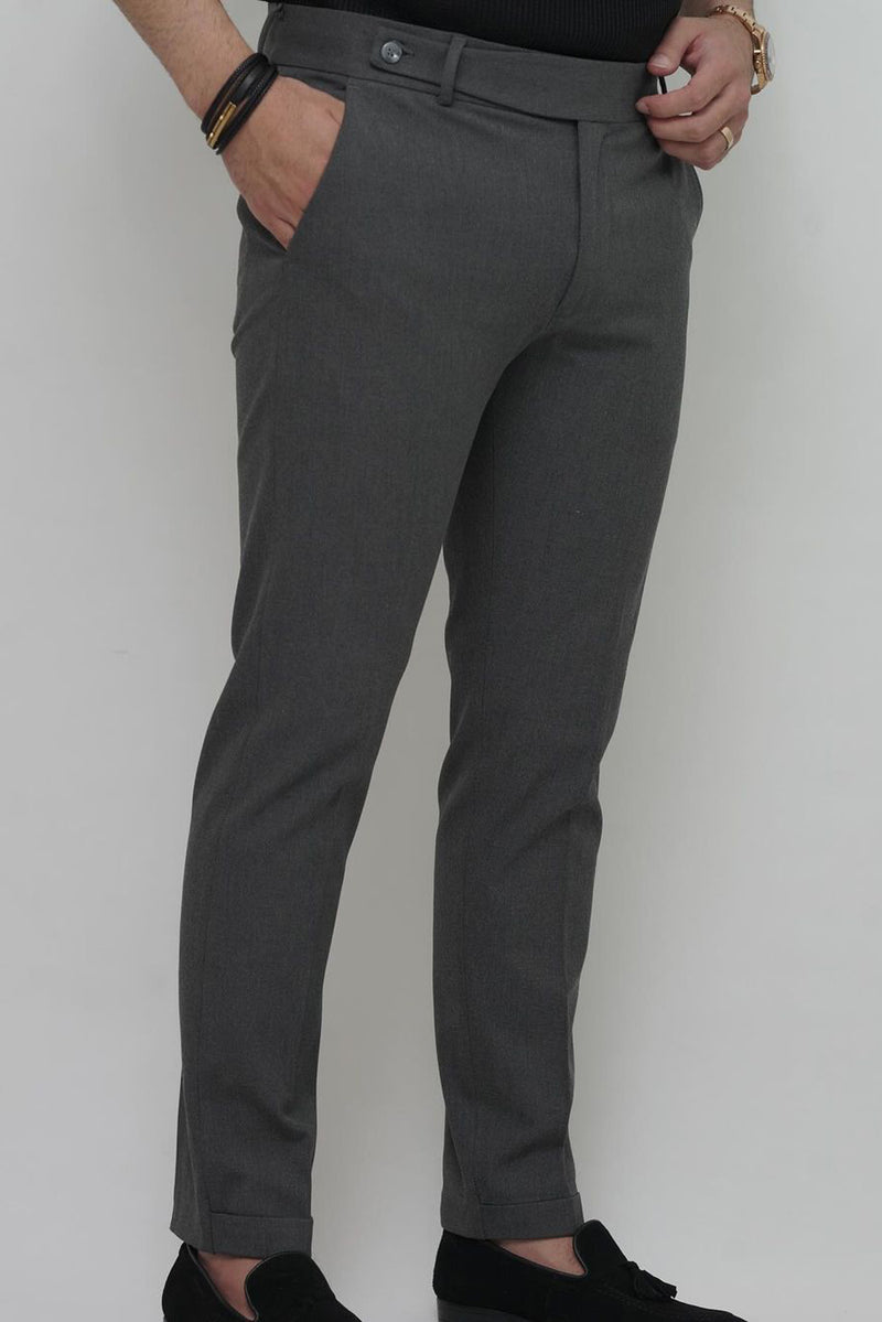 One Buttoned Gurkha Trousers Al Hudaibiya