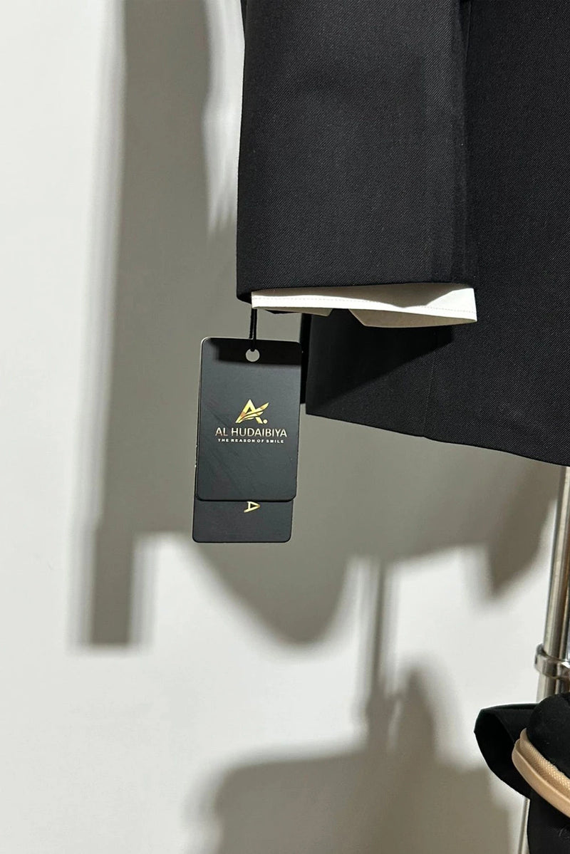 mens 5piece premium tuxedo suit set coat Al Hudaibiya