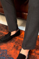 One Buttoned Gurkha Trousers Al Hudaibiya