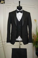 Men's 5 piece  Tuxedo Suit Al Hudaibiya