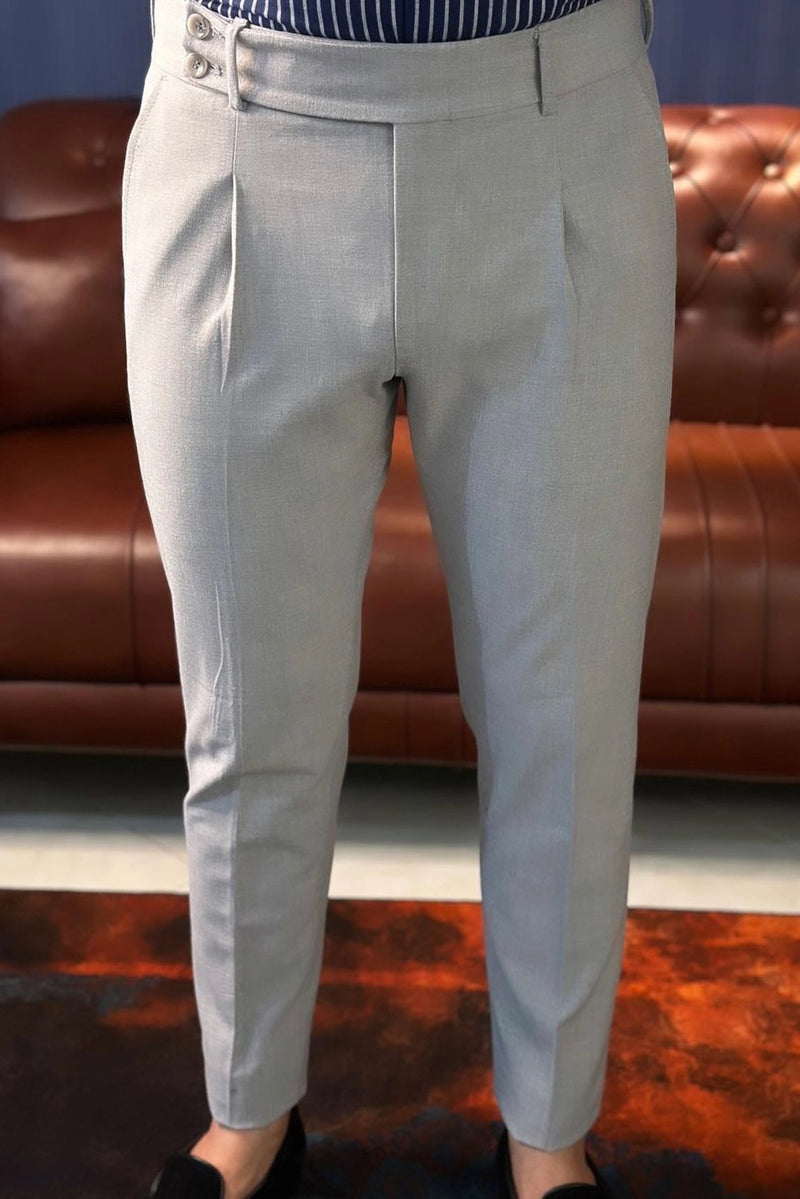 Two Buttoned Gurkha Trousers Al Hudaibiya